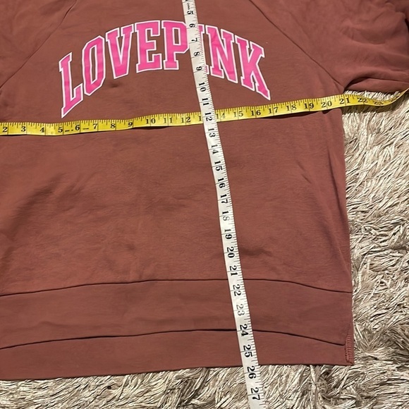 Pink Victoria’s Secret Love Pink Pullover Crewneck Size Small - Picture 6 of 7